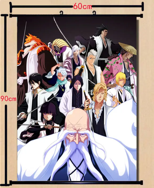 Аниме отбеливатель стена домашний декор Стена Свиток рулонный плакат Декор Otaku