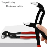 12inch fast water pump pliers plumber plumbing combination tool universal wrench pipe wrench pliers adjustable water pipe pliers