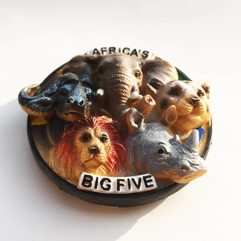 Африка холодильник сувениры-магниты Кения Танзания Намибии Уганда Зимбабве пять