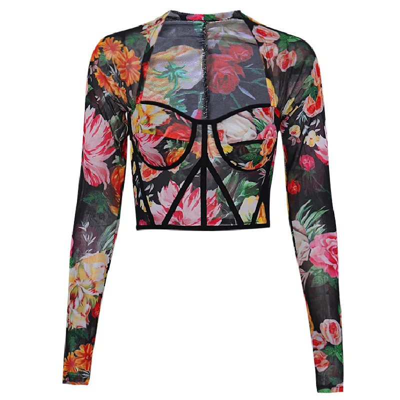 

Aesthetic Shirt Sexy Vintage Print Top Female Tshirt Gothic Street Fashion Graphic Crop Tops Casual Basic Tees Woman Selling