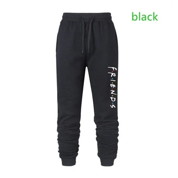 

Women Friends TV Show Letter Print Pants Casual Fashion Loose Joggers Sports Sweatpants Tracksuit Trousers Big Size 4XL