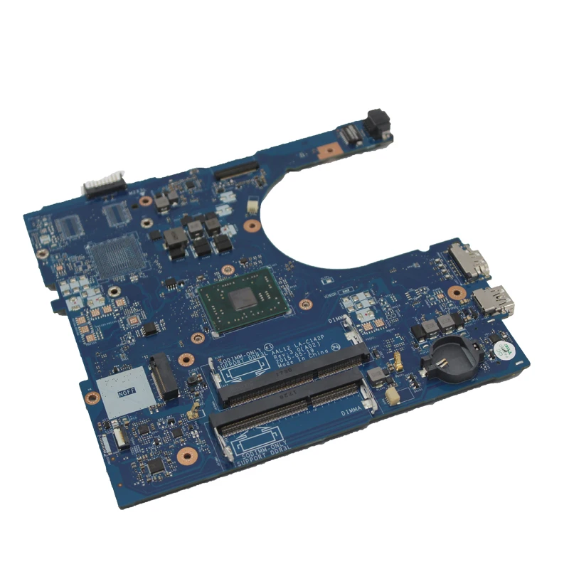 AAL12 LA-C142P для Dell Inspiron 15 5555 5455 Материнская плата ноутбука A8-7410 Процессор REV: 3,0 CN-01N0C6 01N0C6 тестирование в целости