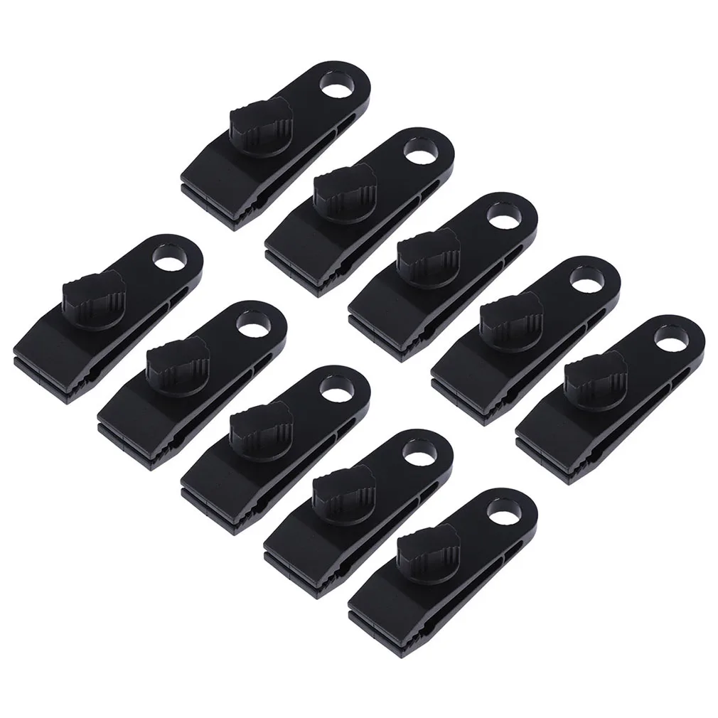 

10pcs Clips Heavy Duty High Quality Durable Premium Lock Grip Awning Clamp for Canopies Camping Tarps Caravan