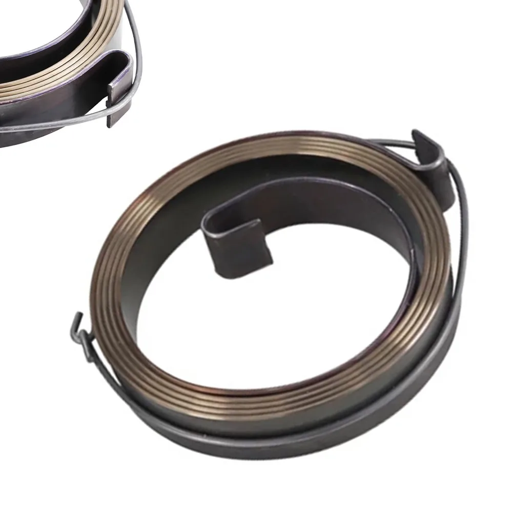 

10.3mm High Recoil Force Simple Start Spring For Chinese Chainsaw 5200 5800 52cc 58cc Spare Parts For Garden Mower Parts