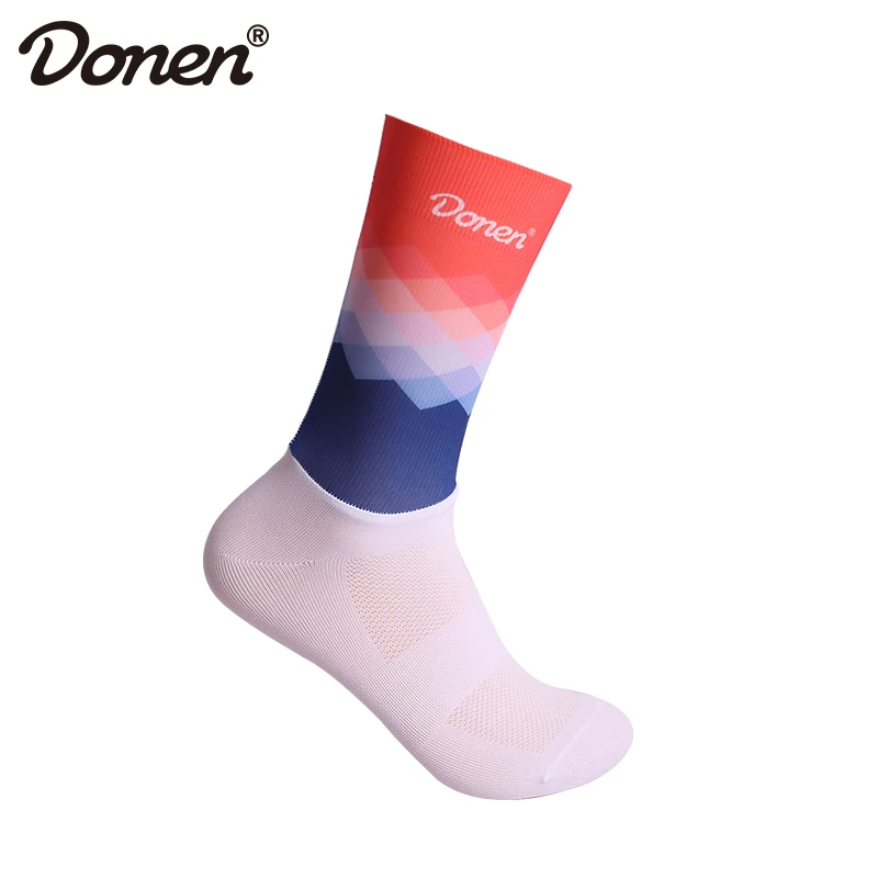 Велосипедные носки DONEN MTB велосипедные дышащие и быстросохнущие сублимационные