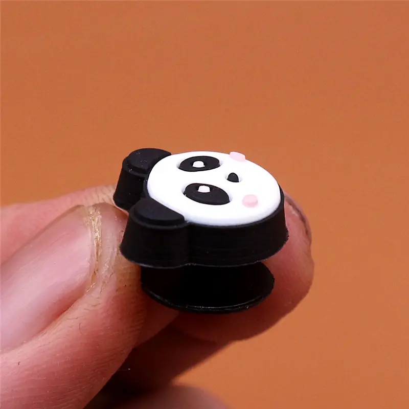 Original PVC Croc Shoe Charms NEW Cartoon Deer Alpaca Panda Tiger Shoes Decorations Accessories for Jibz Kids Party Gifts U198