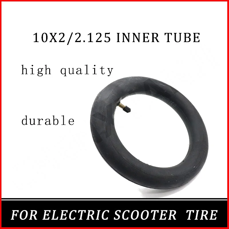 

10X2/2.125 10 Inch Tire Inner Tube for Electric Scooters Electric Scooter Accessories High Quality and Durable Pneumatic Tyre