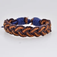 5pcsfashion new european and american cotton and linen bracelet cotton hand woven trendy party bracelet gift wholesale jewelry