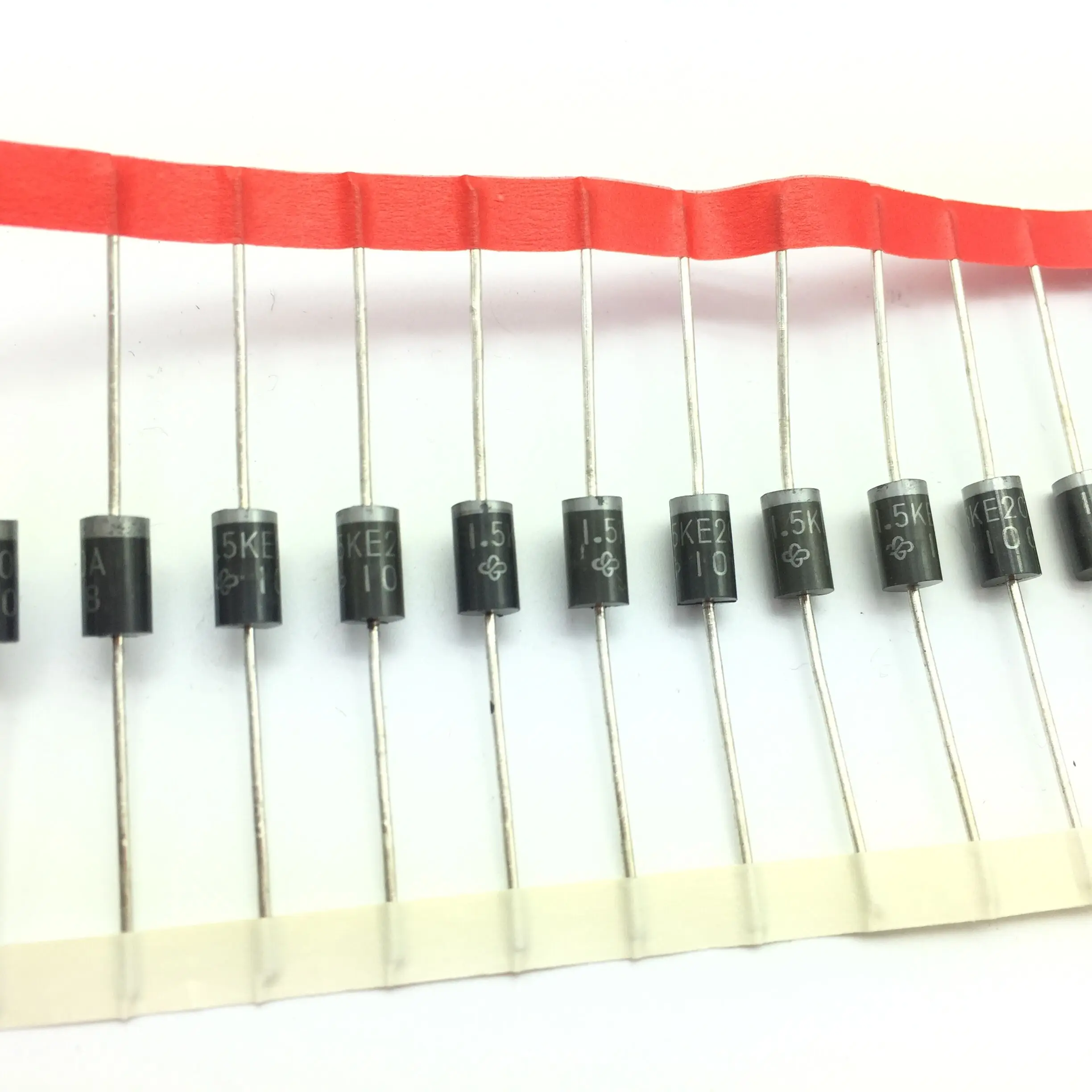 

50pcs/lot 1.5KE200A 200V 1500W unidirectional diode DO-201AD