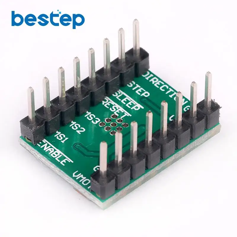 Запчасти для 3D принтера StepStick A4988 Драйвер шагового двигателя с теплоотводом Reprap
