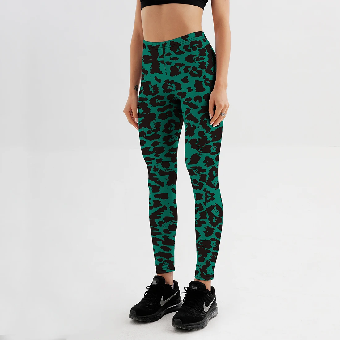 Qickitout Леггинсы для женщин хит продаж женские модные леггинсы с рисунком Женская