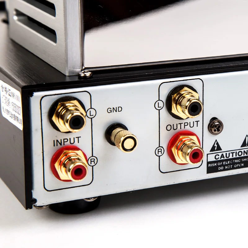 YAQIN MS-23B Ламповый фонокорректор предусилитель мм RIAA проигрыватель HiFi Стерео предусилитель