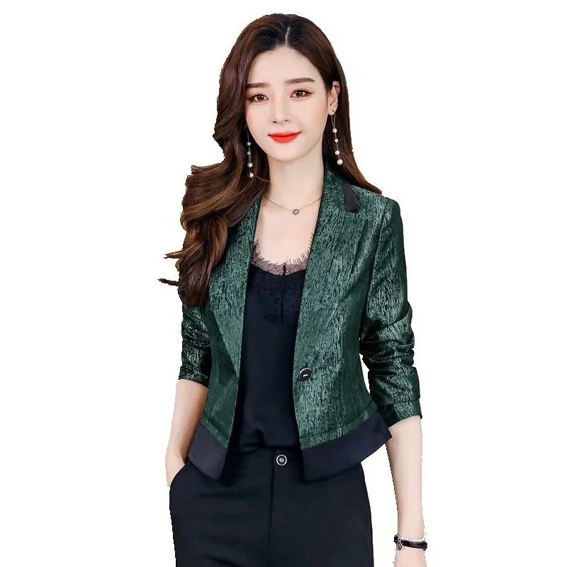 Женский короткий костюм Новинка осени 2022 женский весенний модный подходящий ко