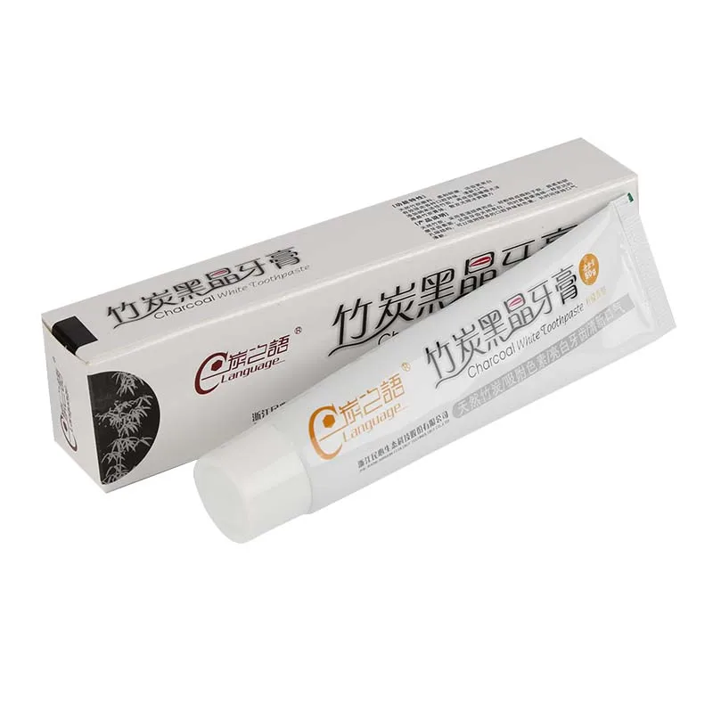 

Tooth Whitening Lemon Natural Bamboo Charcoal Toothpaste Prevent Gingival Bleeding Soreness Tooth Paste Anti-moth Anti-sensitive