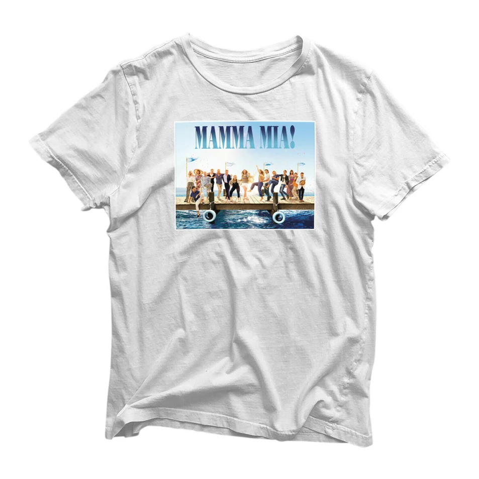 Женская футболка с принтом из музыкального фильма Mamma Mia Imax | Мужская одежда