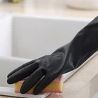 Кухонные практичные прочные перчатки для мытья посуды, Нескользящие, устойчивые к высоким температурам