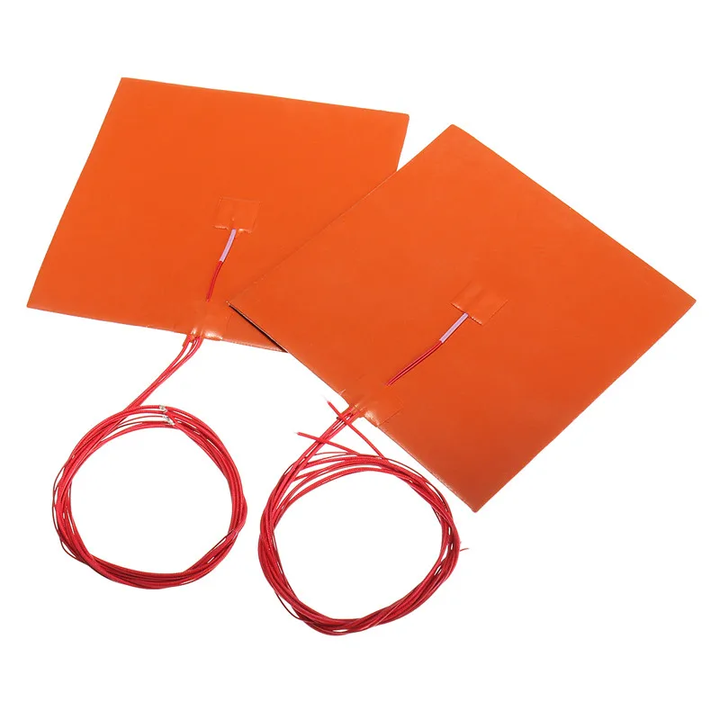 

200 x 200mm 110V 220V 200W Silicone Heated Bed Heating Pad w Thermistor For 3D Printer Parts Electric Heating Warming Pads