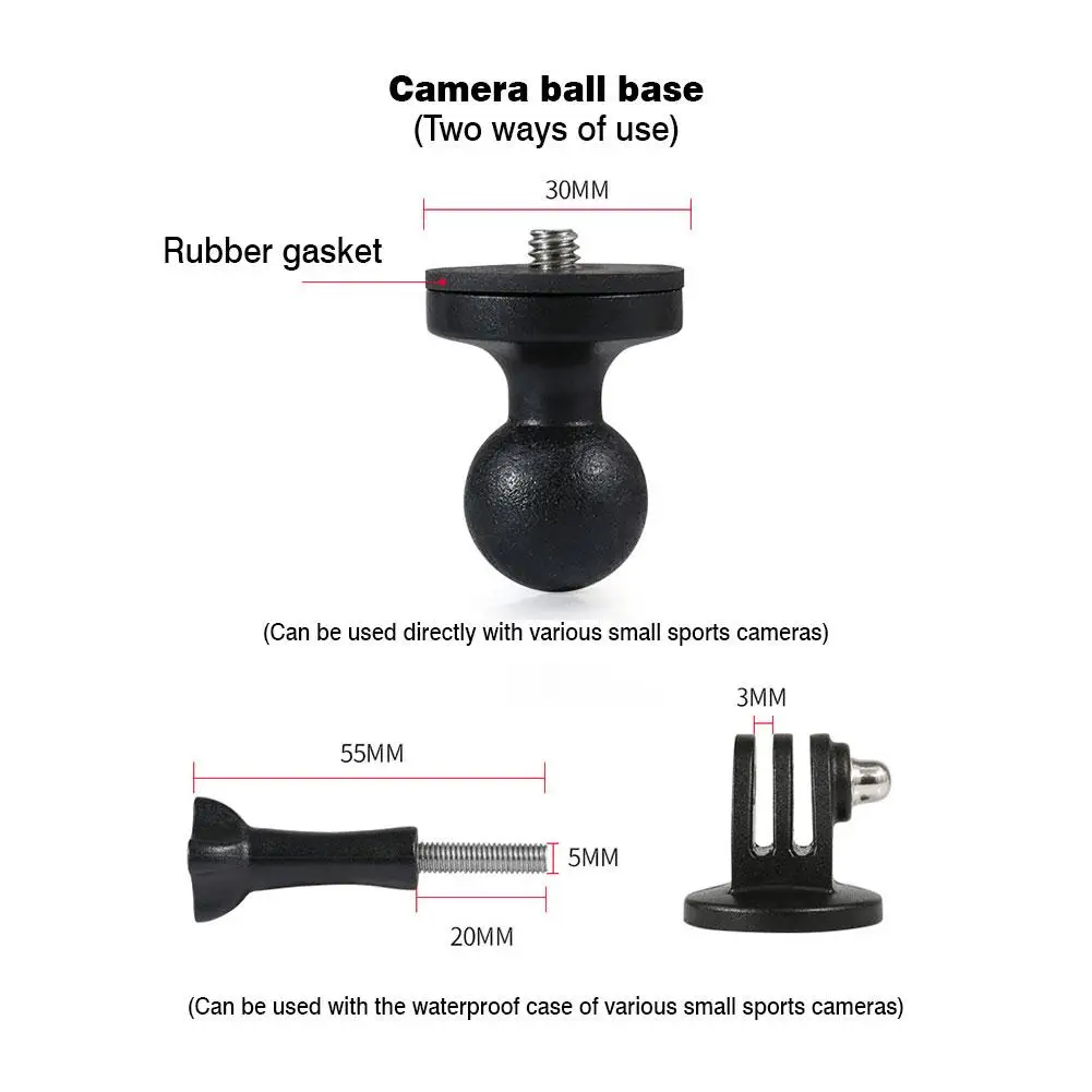 motorcycle rearview mirror universal bracket handlebar adjustable mount electronic camera stand holder rearview mirrors 2020 new free global shipping