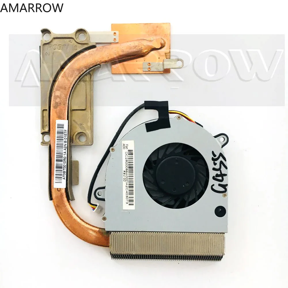 Оригинальный кулер для охлаждения процессора ноутбука, радиатор для Lenovo G455 G555 G455AX AT0BT001