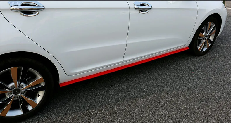 Для Chery ARRIZO5 ARRIZO 5 Автомобильная Передняя Лопата мягкая полоса для предотвращения столкновений спортивный передний бампер окруженный губами автомобильные принадлежности