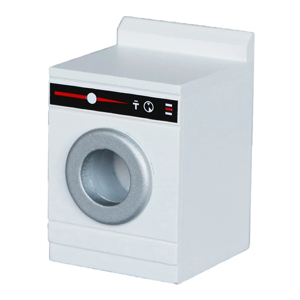 

Washing Machine Kid Toy Dollhouse Decor Accessories Living Room Gifts