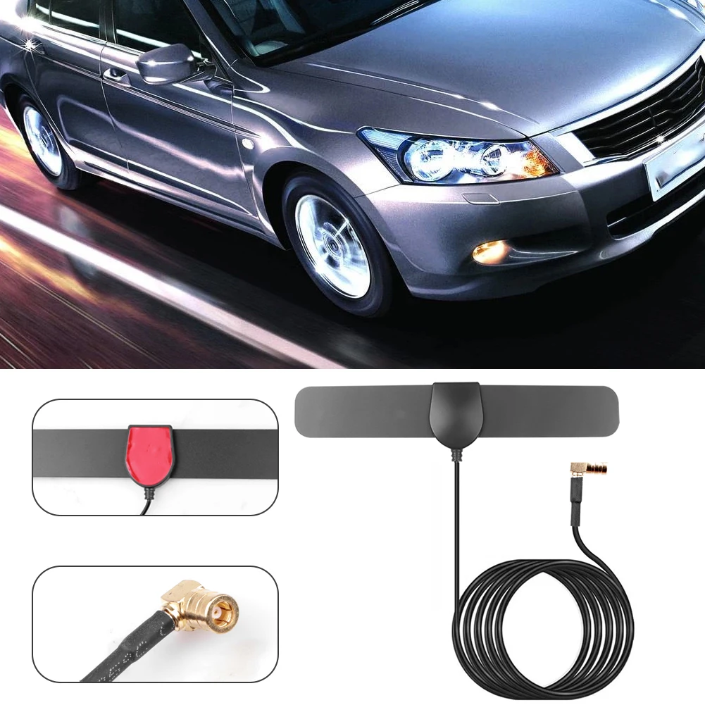 

FM DAB Car Antenna Radio Aerial Signal Receive Enhance SMB Plug