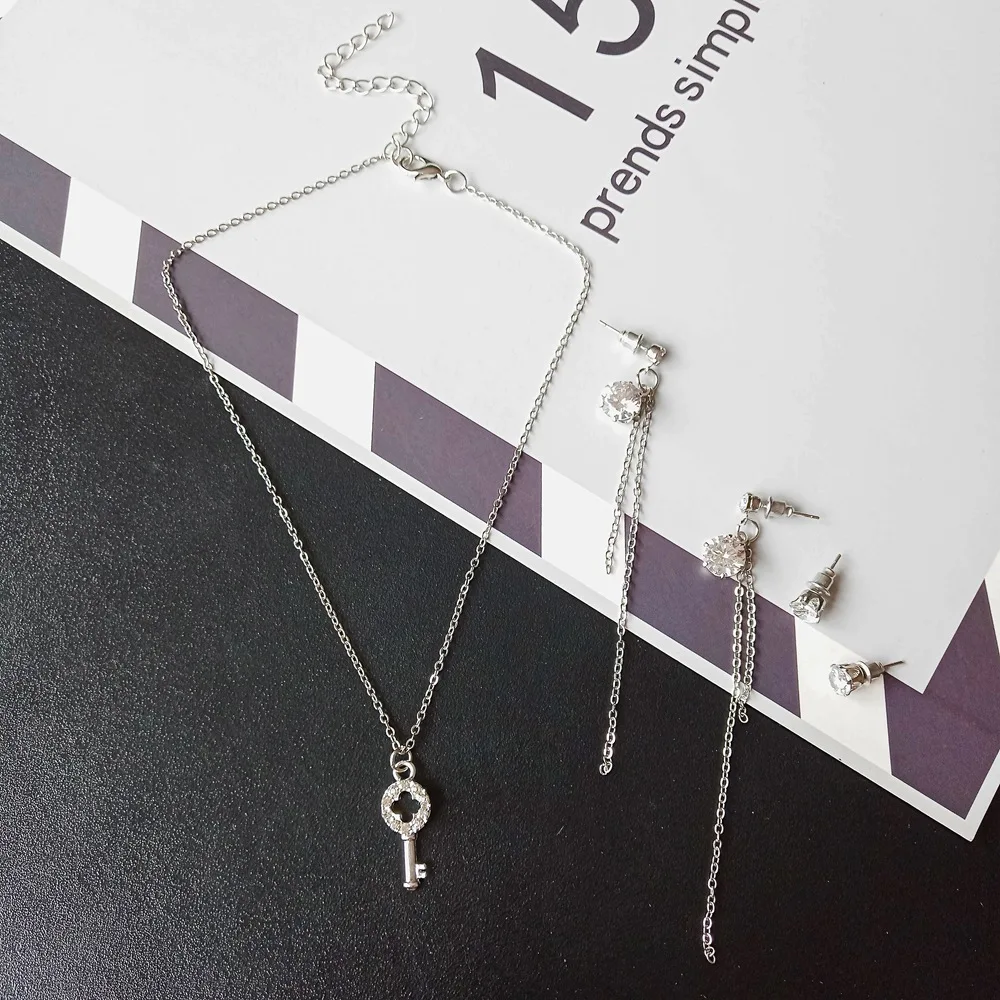 2019 женское новое многослойное ожерелье с кристаллами и луной ретро вечерние