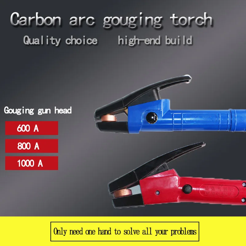 1pc Carbon Arc Air Gouging Gun with Cord JG-3 Type 600/800A 1000A Welding Torch Head Cable  Gas Fusion 6-10 Round Pliers images - 6