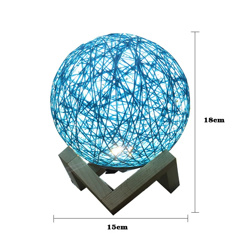 

LED Night Light Desk Lamp Moon Desk Light USBHome Decoration Bedroom Bedside Lamp Birthday Christmas Gifts lampara escritorio