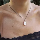 Ожерелье в богемном стиле с кулоном раковины каури для женщин, модное ожерелье из ракушек морского пляжа, ювелирное изделие в стиле бохо