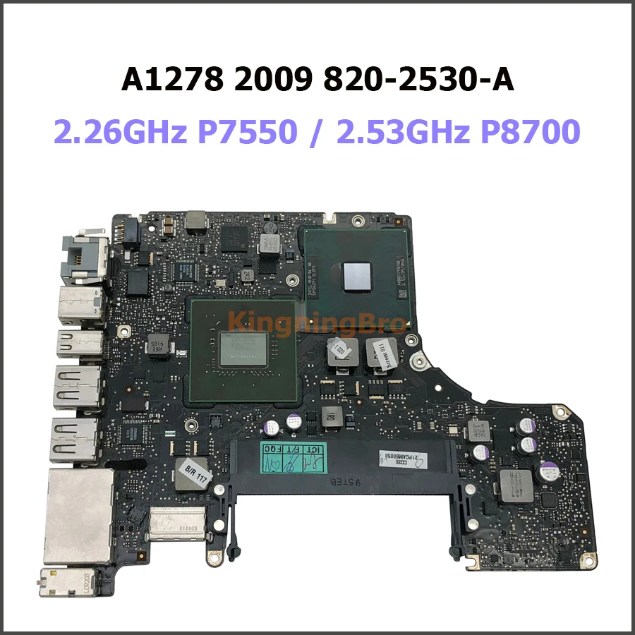 Протестированная оригинальная материнская плата для Macbook Pro 13 дюймов A1278 C2D i5 i7 2008