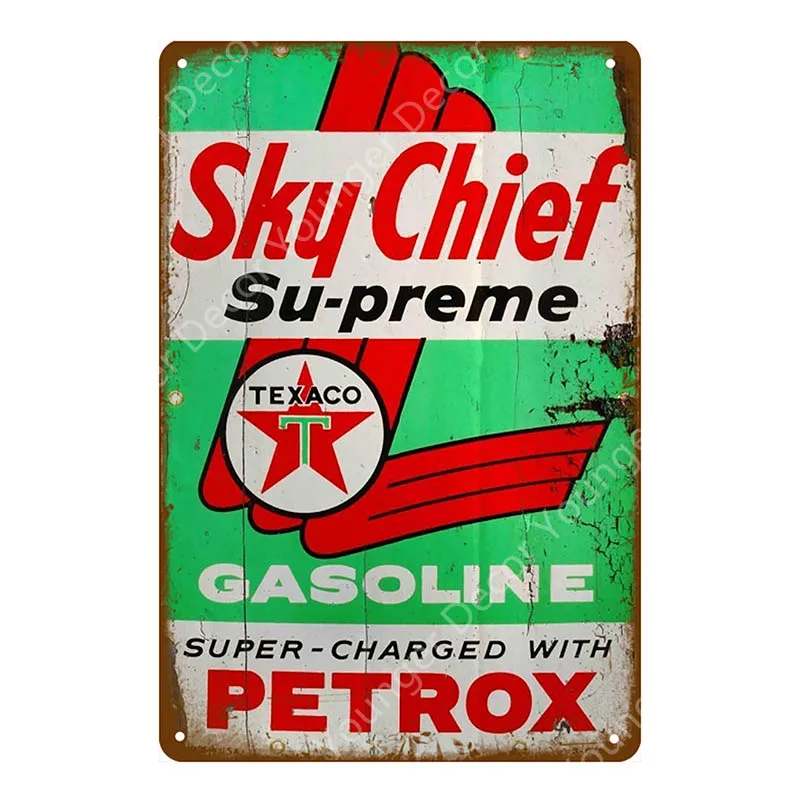 YD2576EI Sky Chief бензин Винтаж Плакат Mobil кастрол GTX моторное масло металлические знаки наклейки на стену Паб Бар Гараж Декор Искусство табличка YI-086 - Цвет: YD2576EI