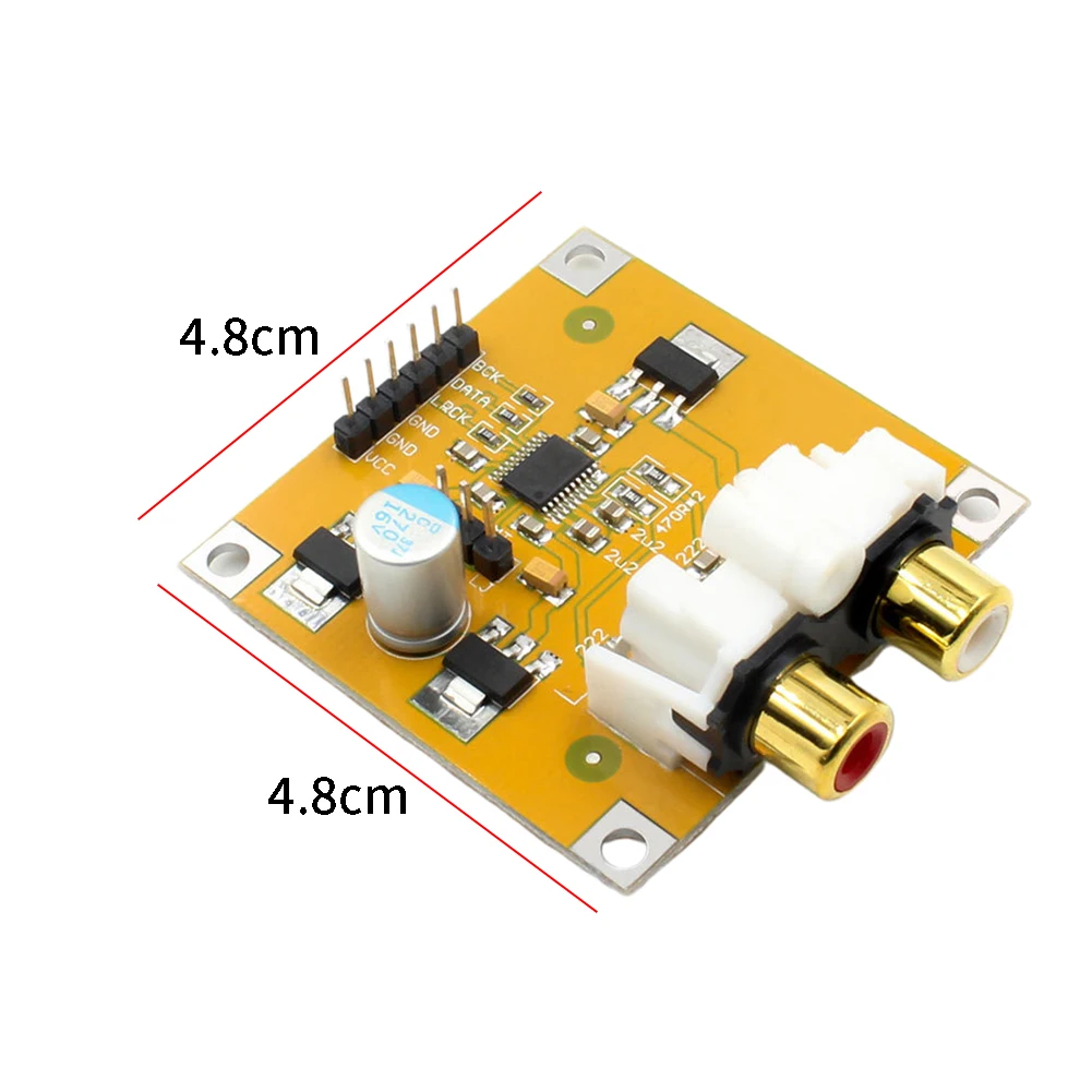 Запасные детали PCM5102 для аудио и видео DAC декодер плата электронный модуль I2S