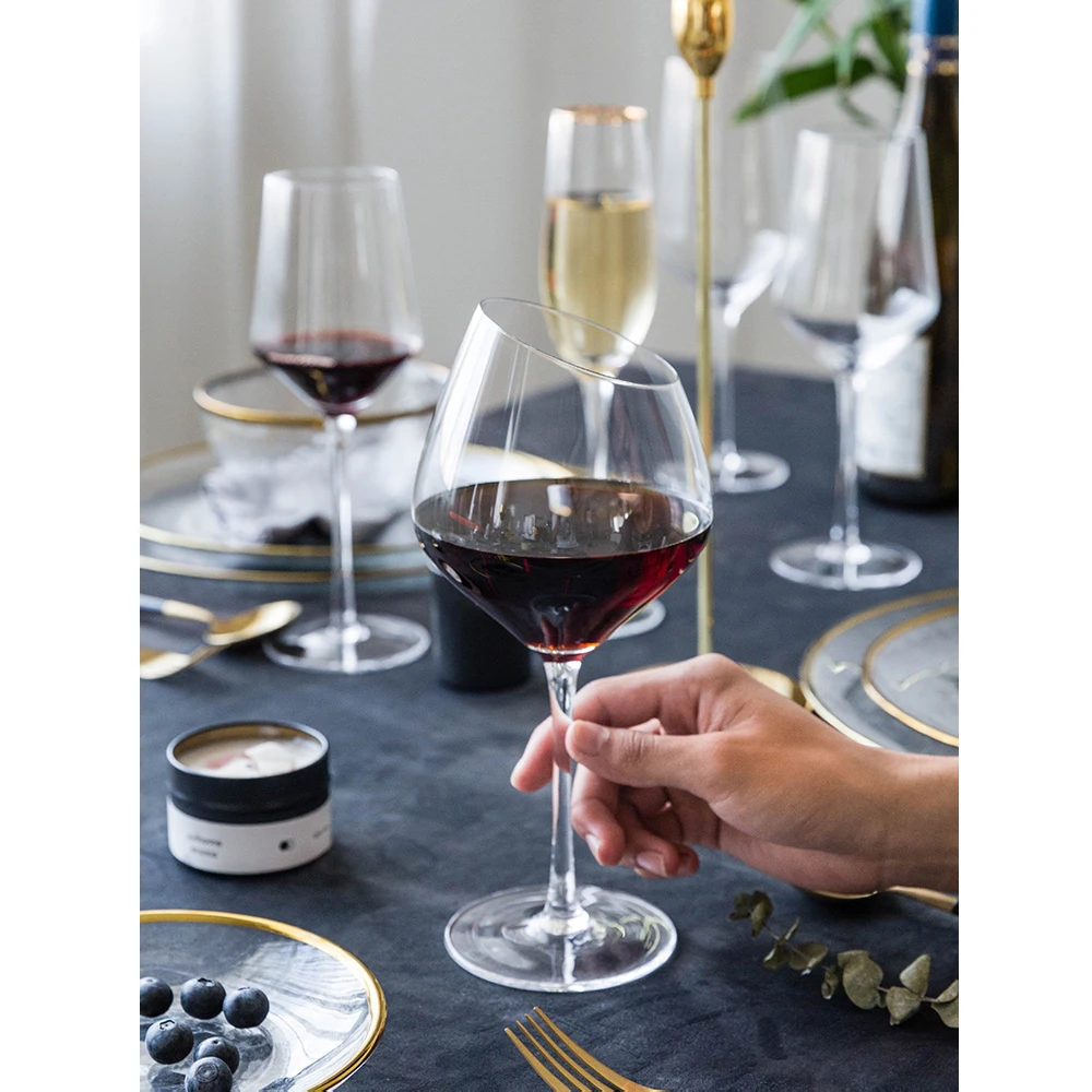 Хрустальная прозрачная стеклянная чашка для шампанского стаканы бара отеля