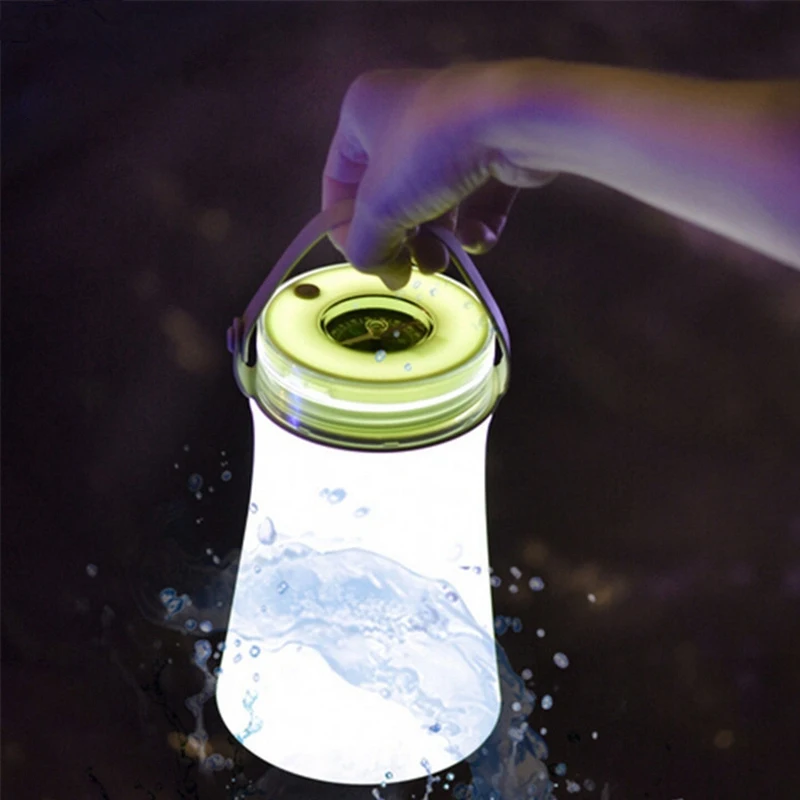 Usb наружные портативные силиконовые водонепроницаемые фонари для путешествий