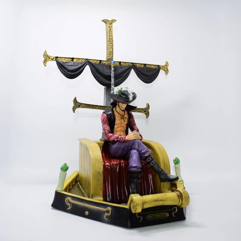 Аниме O.n.e.P.i.e.c.e. Mowan Hall GK King Hawkeye Dracule Mihawk положение сидя в коробке примерно 32 см |