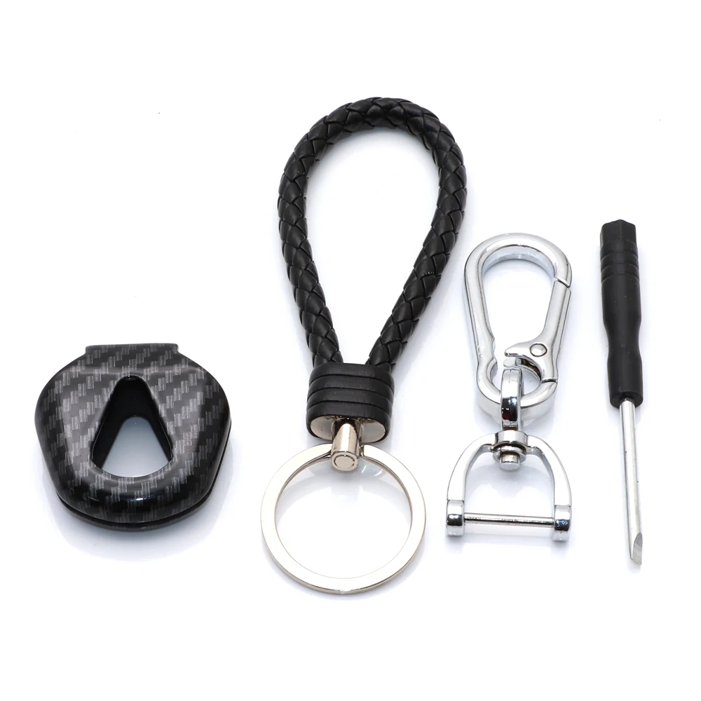

Motorcycle Key Carbon Fiber Shell Case Cover for YAMAHA XJR1300 FJR1300 MT09 MT07 XJ6 TMax FZ6 FZ8 R3 R1