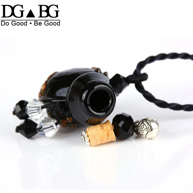 Мини пепла урны шкатулка тыква образный подвеска в форме стеклянной бутылки урна