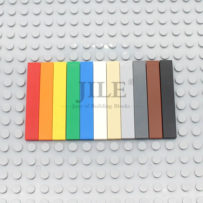 Moc Tiles 1x6 6636 Tablet DIY Creative Enlighten Classic Block Bricks Bulk Set Compatible with Assembles Particles | Игрушки и хобби