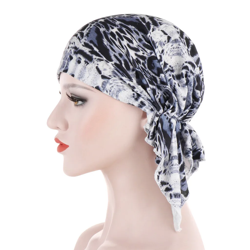 Шапочки шапка унисекс женская с принтом индийская мусульманская рюшами раком