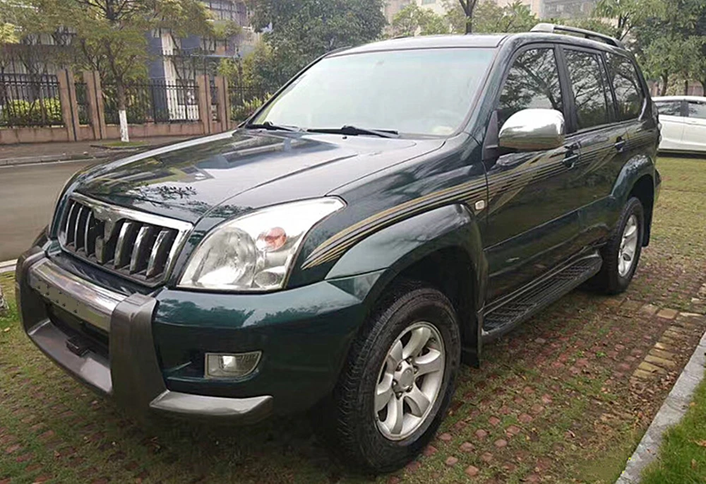 

Car Front Bumper Lamp Fog Light For Toyota Land Cruiser Prado J120 2700 4000 2002-2009 2700 4000 Left Foglamp Cover Without Bulb