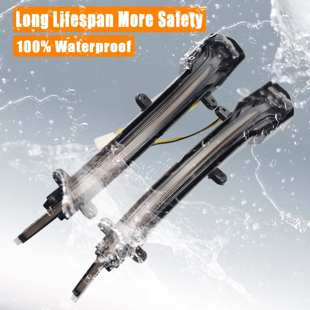 Светодиодный динамический поворотный сигнал мигающий указатель поворота на