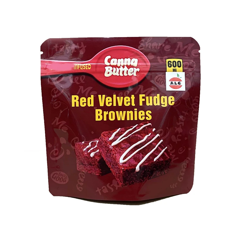 Bolsas con cremallera de 6 dise&ntilde;os, Canna, mantequilla, Mylar, embalaje (sin comida)-5