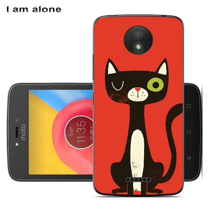 Solf TPU AA62 Чехол для телефона чехол для Motorola Moto C Plus 5," мягкий TPU мобильный телефон сумки с принтом героев мультфильмов для Motorola Moto C крышка - Цвет: Solf TPU AA62
