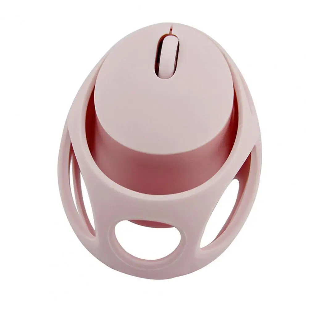 

2.4GHz Wireless Rechargeable Cute Egg Shape Hollow Mouse Computer Accessory Gift Computer Peripherals