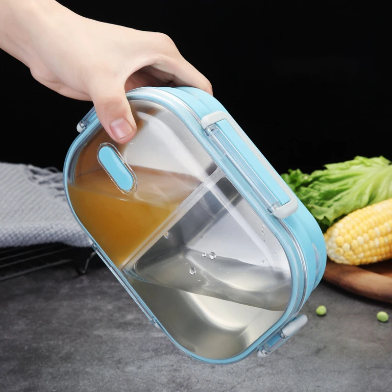 Baispo Bento Box японский стиль Портативный Ланч-бокс для детей Кухонные принадлежности