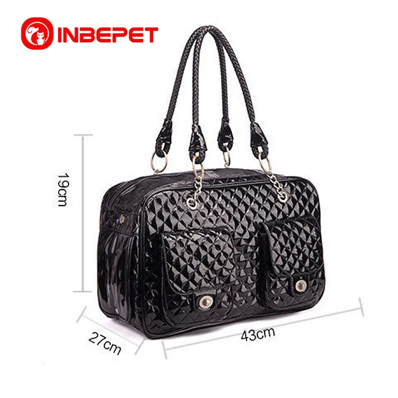 

INBEPET Pet Dog Carrier Portable Outdoor Cat Dog Carrier Bag Travel Carry Bag Puppy Chihuahua Teddy Carrying Bag Leather Handbag