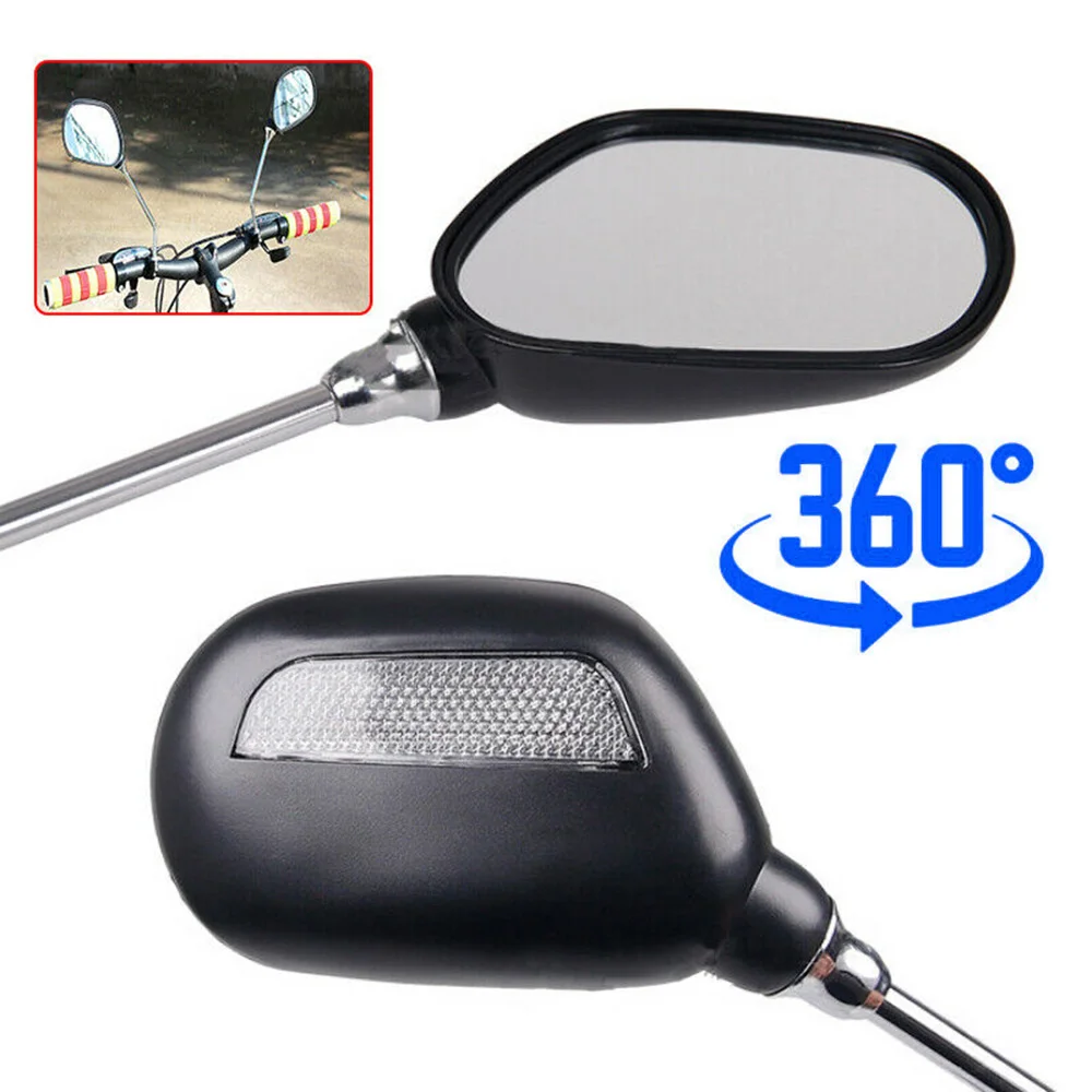 

1 Pair Bicycle Rear View Mirror Clear Wide Range Back Sight Rearview Mirror For MTB Road Bike Handlebar Mount Cycling Accessory