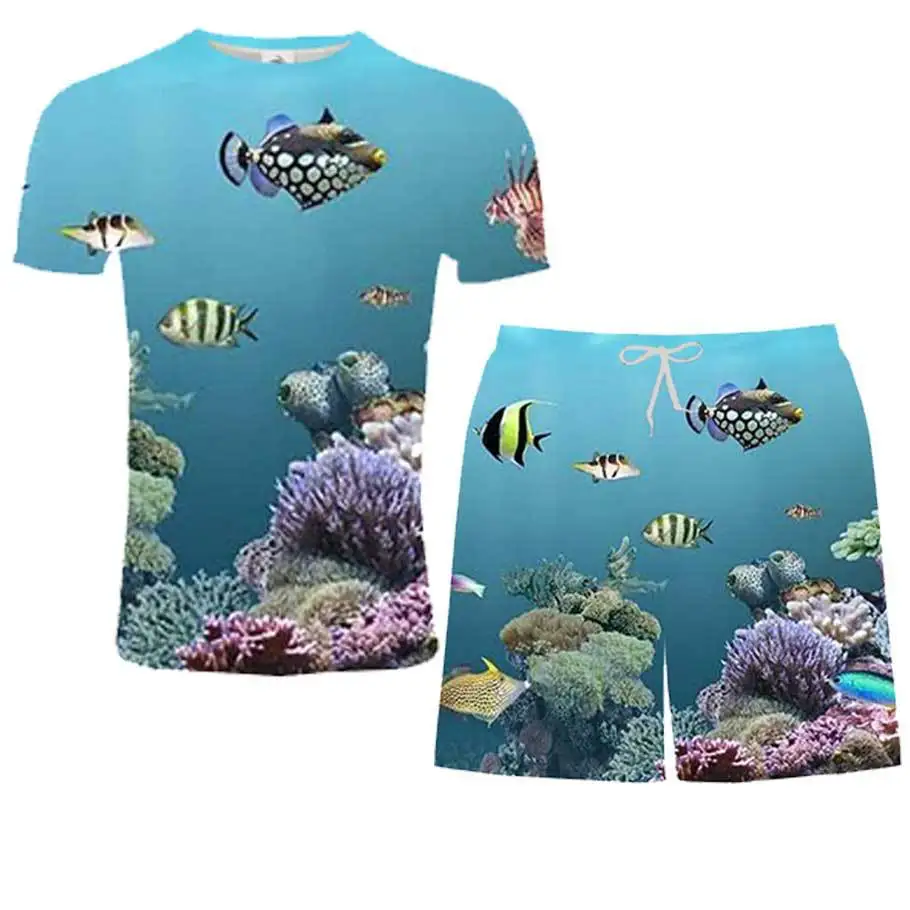 S 6XL летняя мужская одежда с коротким рукавом костюм для рыбалки круглая рубашка