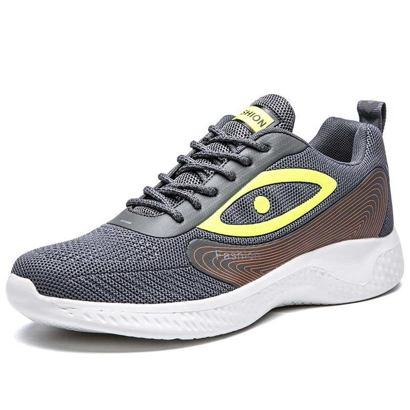 Мужские кроссовки с светящимися глазами Сезон осень зима Мужская Спортивная